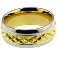 Stainless Steel Gold X